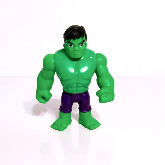 Marvel Spidey and His Amazing Friends Hulk Hero Action Figure 2021 - Picture 1 of 4